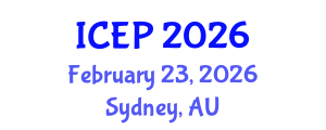 International Conference on Environment Protection (ICEP) February 23, 2026 - Sydney, Australia International Conference on Environment Protection (ICEP) February 23, 2026 - Sydney, Australia