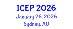 International Conference on Environment Protection (ICEP) January 26, 2026 - Sydney, Australia International Conference on Environment Protection (ICEP) January 26, 2026 - Sydney, Australia