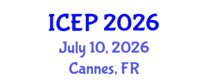 International Conference on Environment Protection (ICEP) July 10, 2026 - Cannes, France International Conference on Environment Protection (ICEP) July 10, 2026 - Cannes, France