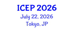 International Conference on Environment Protection (ICEP) July 22, 2026 - Tokyo, Japan International Conference on Environment Protection (ICEP) July 22, 2026 - Tokyo, Japan