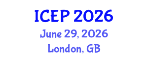 International Conference on Environment Protection (ICEP) June 29, 2026 - London, United Kingdom International Conference on Environment Protection (ICEP) June 29, 2026 - London, United Kingdom