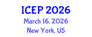 International Conference on Environment Protection (ICEP) March 16, 2026 - New York, United States International Conference on Environment Protection (ICEP) March 16, 2026 - New York, United States
