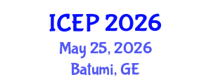 International Conference on Environment Protection (ICEP) May 25, 2026 - Batumi, Georgia International Conference on Environment Protection (ICEP) May 25, 2026 - Batumi, Georgia