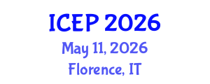 International Conference on Environment Protection (ICEP) May 11, 2026 - Florence, Italy International Conference on Environment Protection (ICEP) May 11, 2026 - Florence, Italy