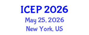 International Conference on Environment Protection (ICEP) May 25, 2026 - New York, United States International Conference on Environment Protection (ICEP) May 25, 2026 - New York, United States