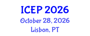 International Conference on Environment Protection (ICEP) October 28, 2026 - Lisbon, Portugal International Conference on Environment Protection (ICEP) October 28, 2026 - Lisbon, Portugal