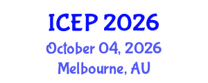 International Conference on Environment Protection (ICEP) October 04, 2026 - Melbourne, Australia International Conference on Environment Protection (ICEP) October 04, 2026 - Melbourne, Australia