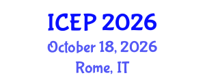 International Conference on Environment Protection (ICEP) October 18, 2026 - Rome, Italy