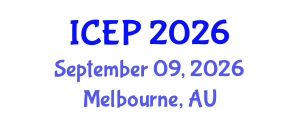 International Conference on Environment Protection (ICEP) September 09, 2026 - Melbourne, Australia International Conference on Environment Protection (ICEP) September 09, 2026 - Melbourne, Australia