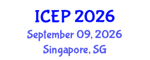 International Conference on Environment Protection (ICEP) September 09, 2026 - Singapore, Singapore International Conference on Environment Protection (ICEP) September 09, 2026 - Singapore, Singapore