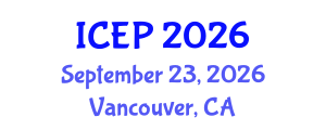International Conference on Environment Protection (ICEP) September 23, 2026 - Vancouver, Canada