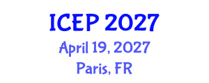 International Conference on Environment Protection (ICEP) April 19, 2027 - Paris, France International Conference on Environment Protection (ICEP) April 19, 2027 - Paris, France
