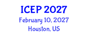 International Conference on Environment Protection (ICEP) February 10, 2027 - Houston, United States International Conference on Environment Protection (ICEP) February 10, 2027 - Houston, United States