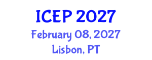 International Conference on Environment Protection (ICEP) February 08, 2027 - Lisbon, Portugal International Conference on Environment Protection (ICEP) February 08, 2027 - Lisbon, Portugal
