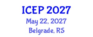 International Conference on Environment Protection (ICEP) May 22, 2027 - Belgrade, Serbia International Conference on Environment Protection (ICEP) May 22, 2027 - Belgrade, Serbia