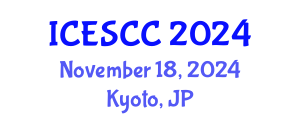 International Conference on Environment, Sustainability and Climate Change (ICESCC) November 18, 2024 - Kyoto, Japan