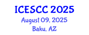 International Conference on Environment, Sustainability and Climate Change (ICESCC) August 09, 2025 - Baku, Azerbaijan