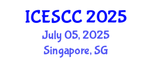 International Conference on Environment, Sustainability and Climate Change (ICESCC) July 05, 2025 - Singapore, Singapore