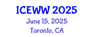 International Conference on Environment, Water and Wetlands (ICEWW) June 15, 2025 - Toronto, Canada