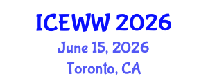 International Conference on Environment, Water and Wetlands (ICEWW) June 15, 2026 - Toronto, Canada