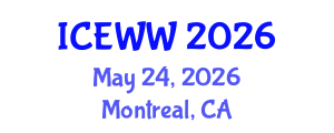 International Conference on Environment, Water and Wetlands (ICEWW) May 24, 2026 - Montreal, Canada