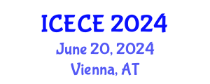 International Conference on Environmental and Chemical Engineering (ICECE) June 20, 2024 - Vienna, Austria