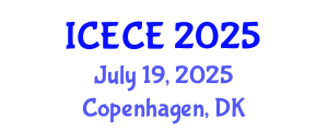 International Conference on Environmental and Chemical Engineering (ICECE) July 19, 2025 - Copenhagen, Denmark