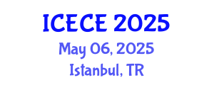 International Conference on Environmental and Chemical Engineering (ICECE) May 06, 2025 - Istanbul, Turkey