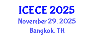 International Conference on Environmental and Chemical Engineering (ICECE) November 29, 2025 - Bangkok, Thailand