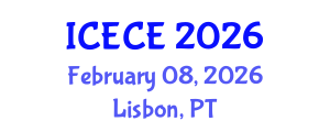 International Conference on Environmental and Chemical Engineering (ICECE) February 08, 2026 - Lisbon, Portugal