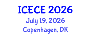 International Conference on Environmental and Chemical Engineering (ICECE) July 19, 2026 - Copenhagen, Denmark