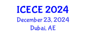 International Conference on Environmental and Civil Engineering (ICECE) December 23, 2024 - Dubai, United Arab Emirates