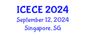 International Conference on Environmental and Civil Engineering (ICECE) September 12, 2024 - Singapore, Singapore