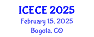 International Conference on Environmental and Civil Engineering (ICECE) February 15, 2025 - Bogota, Colombia