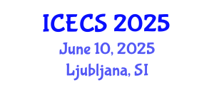 International Conference on Environmental and Computer Science (ICECS) June 10, 2025 - Ljubljana, Slovenia