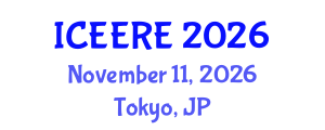 International Conference on Environmental and Earth Resources Engineering (ICEERE) November 11, 2026 - Tokyo, Japan