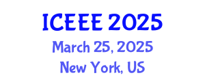 International Conference on Environmental and Ecological Economics (ICEEE) March 25, 2025 - New York, United States