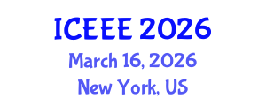 International Conference on Environmental and Ecological Economics (ICEEE) March 16, 2026 - New York, United States