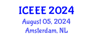 International Conference on Environmental and Ecological Engineering (ICEEE) August 05, 2024 - Amsterdam, Netherlands
