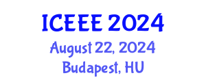 International Conference on Environmental and Ecological Engineering (ICEEE) August 22, 2024 - Budapest, Hungary