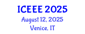 International Conference on Environmental and Ecological Engineering (ICEEE) August 12, 2025 - Venice, Italy