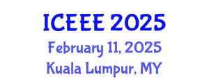 International Conference on Environmental and Ecological Engineering (ICEEE) February 11, 2025 - Kuala Lumpur, Malaysia