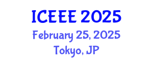 International Conference on Environmental and Ecological Engineering (ICEEE) February 25, 2025 - Tokyo, Japan