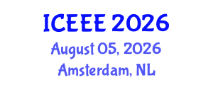 International Conference on Environmental and Ecological Engineering (ICEEE) August 05, 2026 - Amsterdam, Netherlands