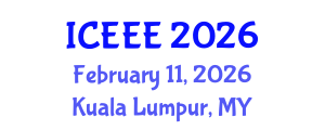 International Conference on Environmental and Ecological Engineering (ICEEE) February 11, 2026 - Kuala Lumpur, Malaysia