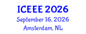 International Conference on Environmental and Ecological Engineering (ICEEE) September 16, 2026 - Amsterdam, Netherlands