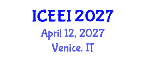 International Conference on Environmental and Ecological Impacts (ICEEI) April 12, 2027 - Venice, Italy International Conference on Environmental and Ecological Impacts (ICEEI) April 12, 2027 - Venice, Italy