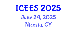 International Conference on Environmental and Ecological Systems (ICEES) June 24, 2025 - Nicosia, Cyprus