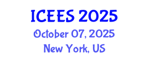 International Conference on Environmental and Ecological Systems (ICEES) October 07, 2025 - New York, United States