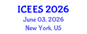 International Conference on Environmental and Ecological Systems (ICEES) June 03, 2026 - New York, United States